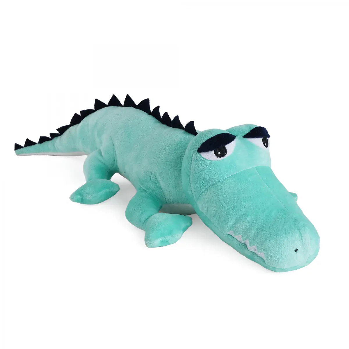 Huggable Cuddly Rocky Crocodile Stuffed Toy By Fuzzbuzz, Soft Toys for Kids, Cute Plushies Green, For Kids Of Age 2 Years & Above