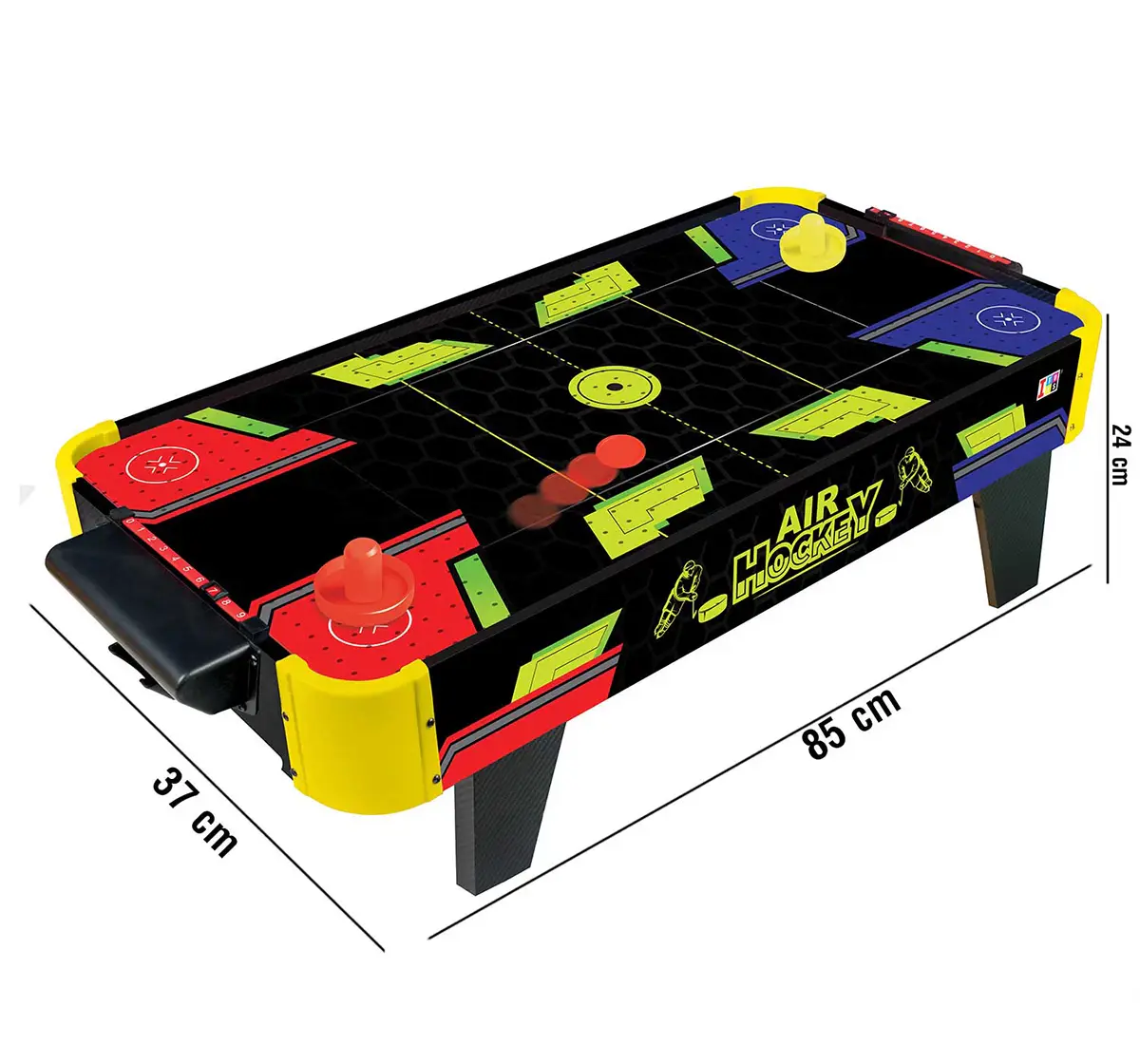 ITOYS Air Hockey Game Big, Multicolour, 6Y+