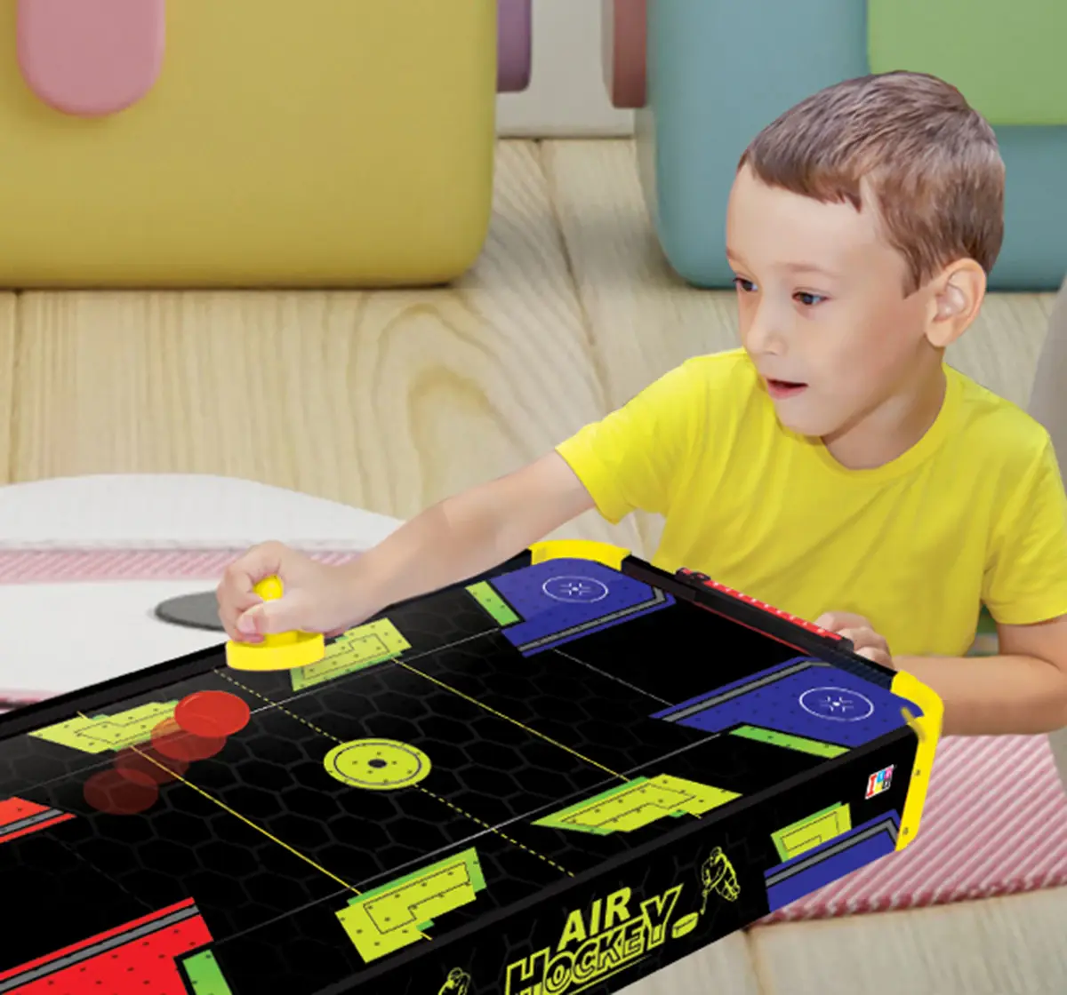 ITOYS Air Hockey Game Big, Multicolour, 6Y+