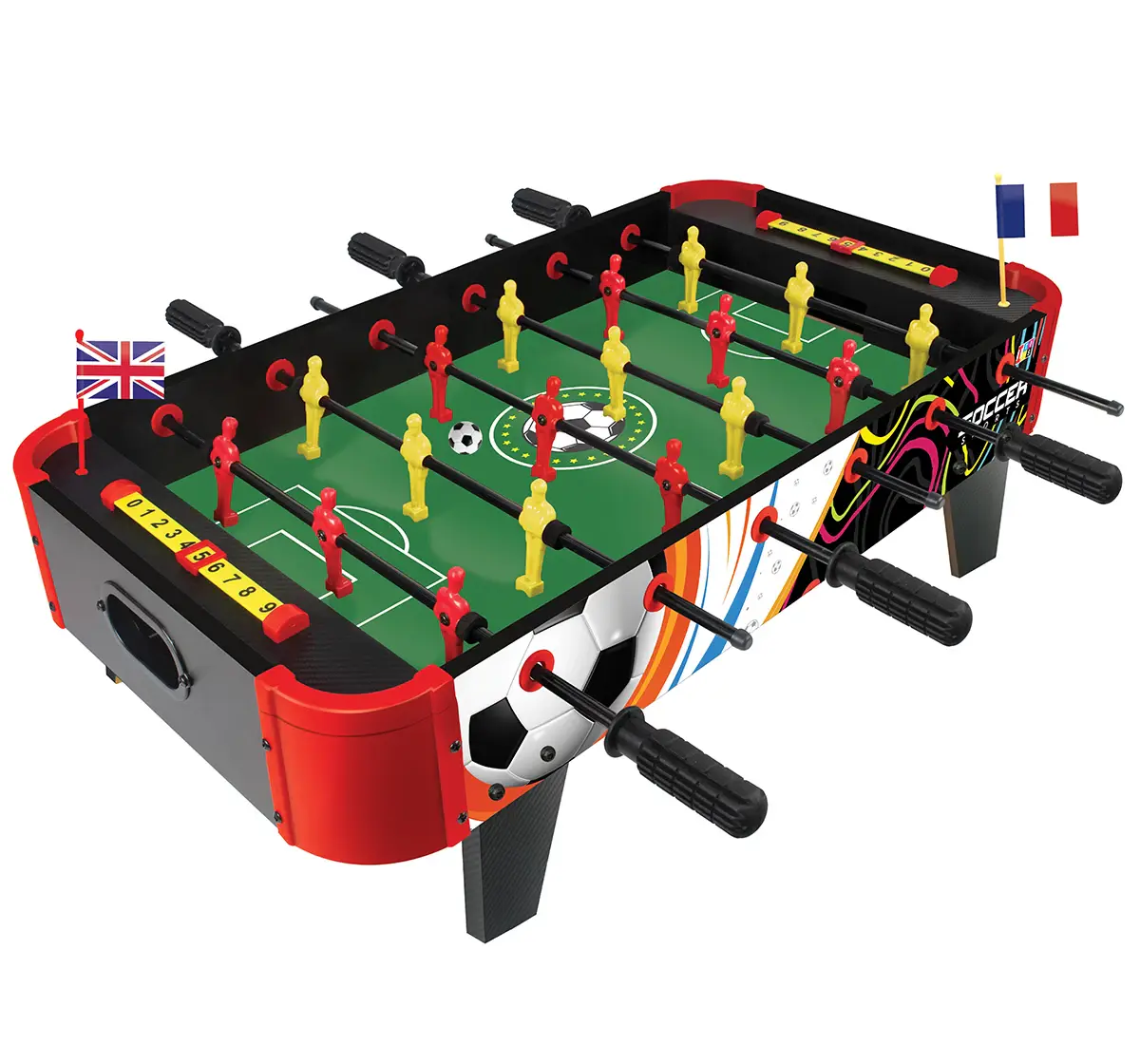 ITOYS Table Top Foosball Medium, Multicolour, 6Y+