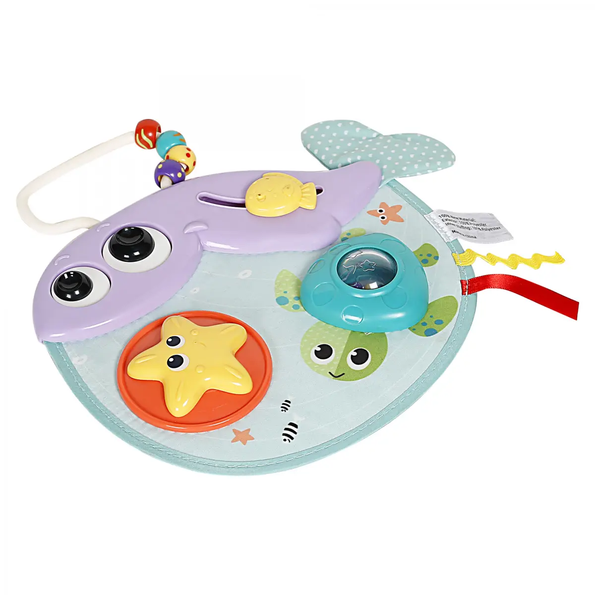Shooting Star Whale Game & Activity Centre, 6 Dexerity Exercise, Lightweight & Portable, Multicolour, 6M+