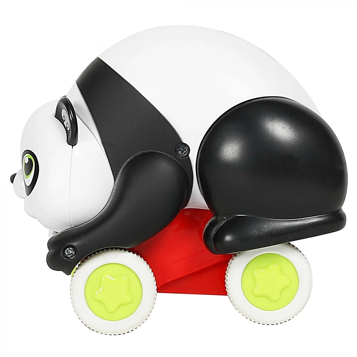 Shooting Star Rolling Panda for Unlimited Play & Fun, Black & White, 12M+