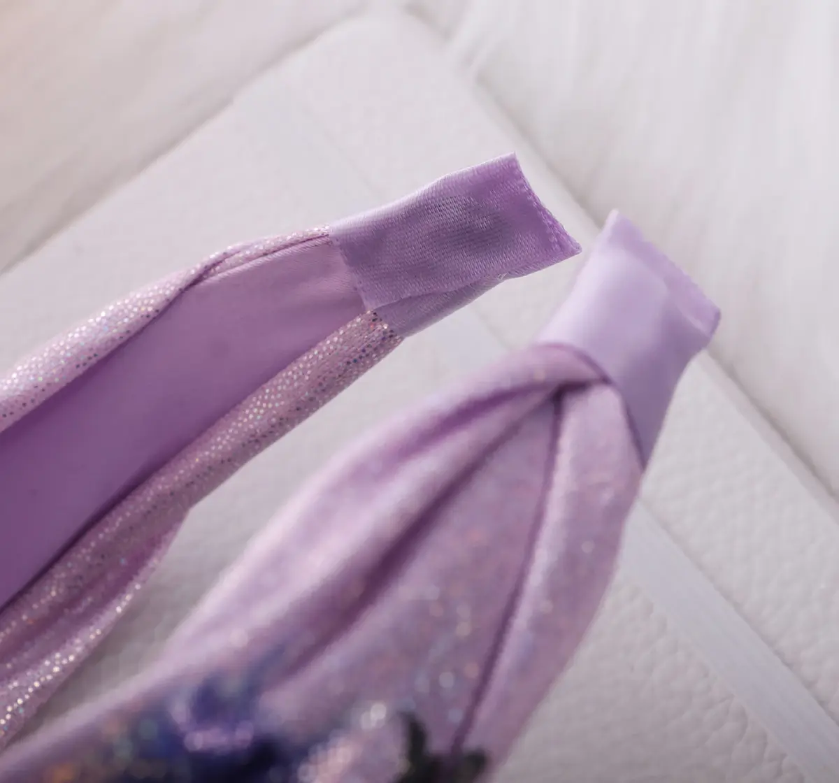 Li'l Diva Disney Frozen 2 Headband With Bow Purple For Girls Ages 3Y+, Multicolour