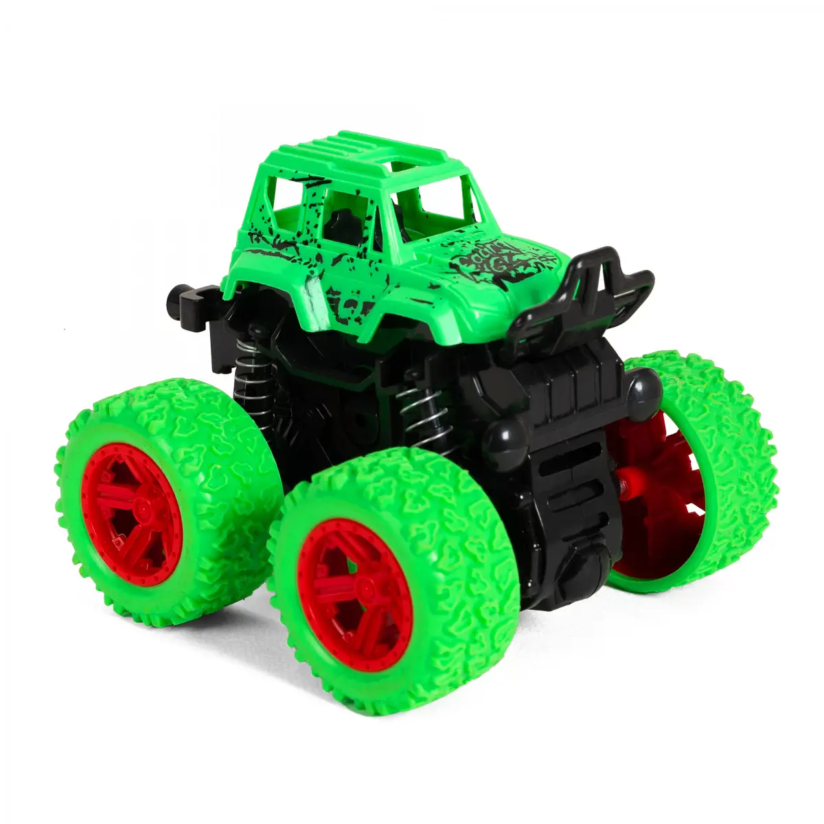 Ralleyz Monster The Friction Stunt Truck, Vehicle Toys for Kids, 1:36 Scale, 3Y+, Multicolour