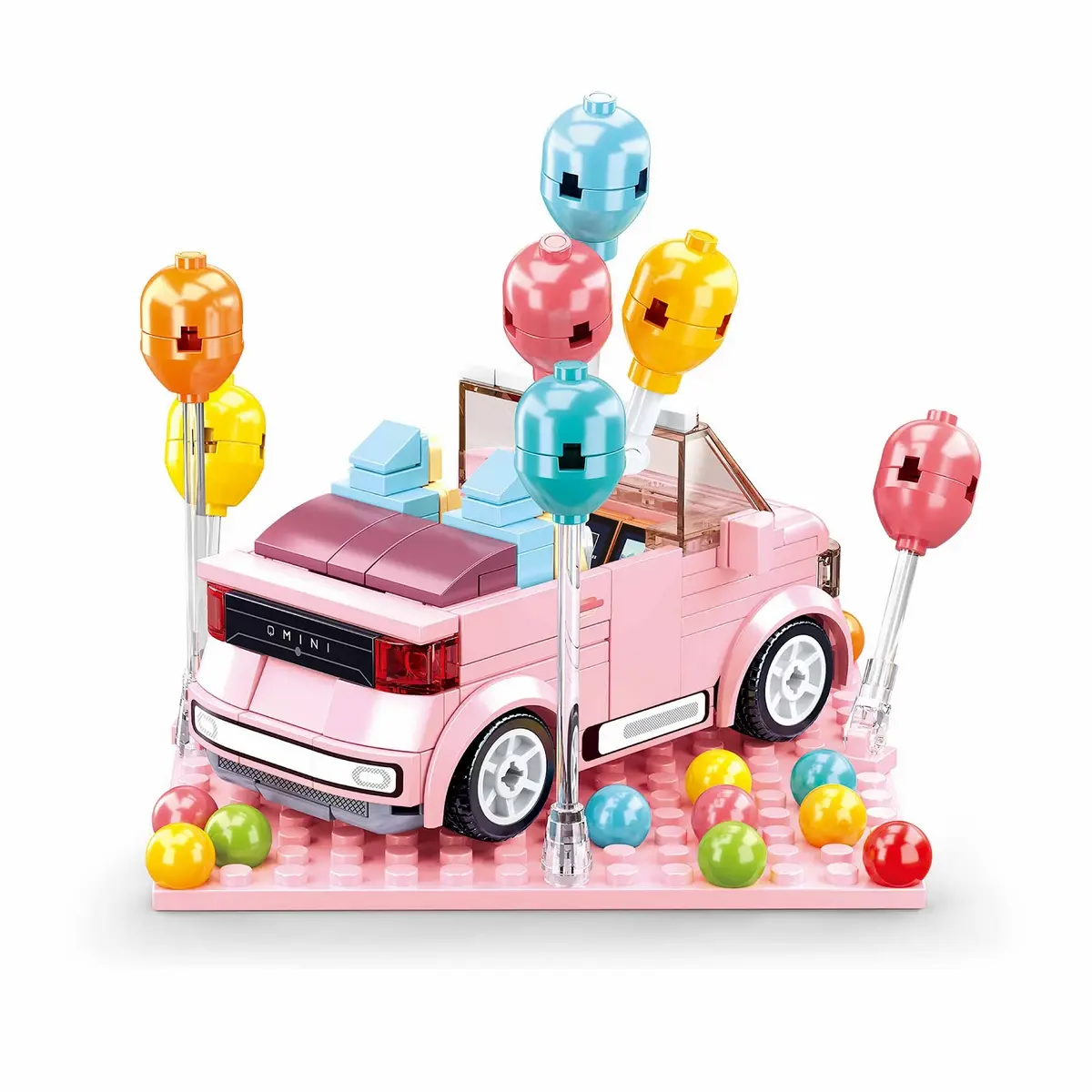 Sluban Building Block Toy Open-Topped Car Multicolour, 8Y+