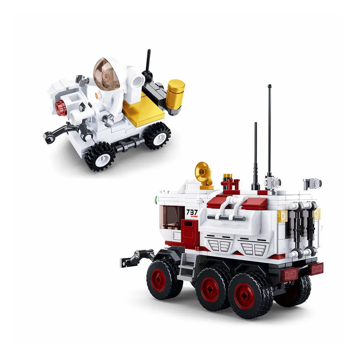 Sluban Building Block Toy Space-Mars Rover Multicolour, 6Y+