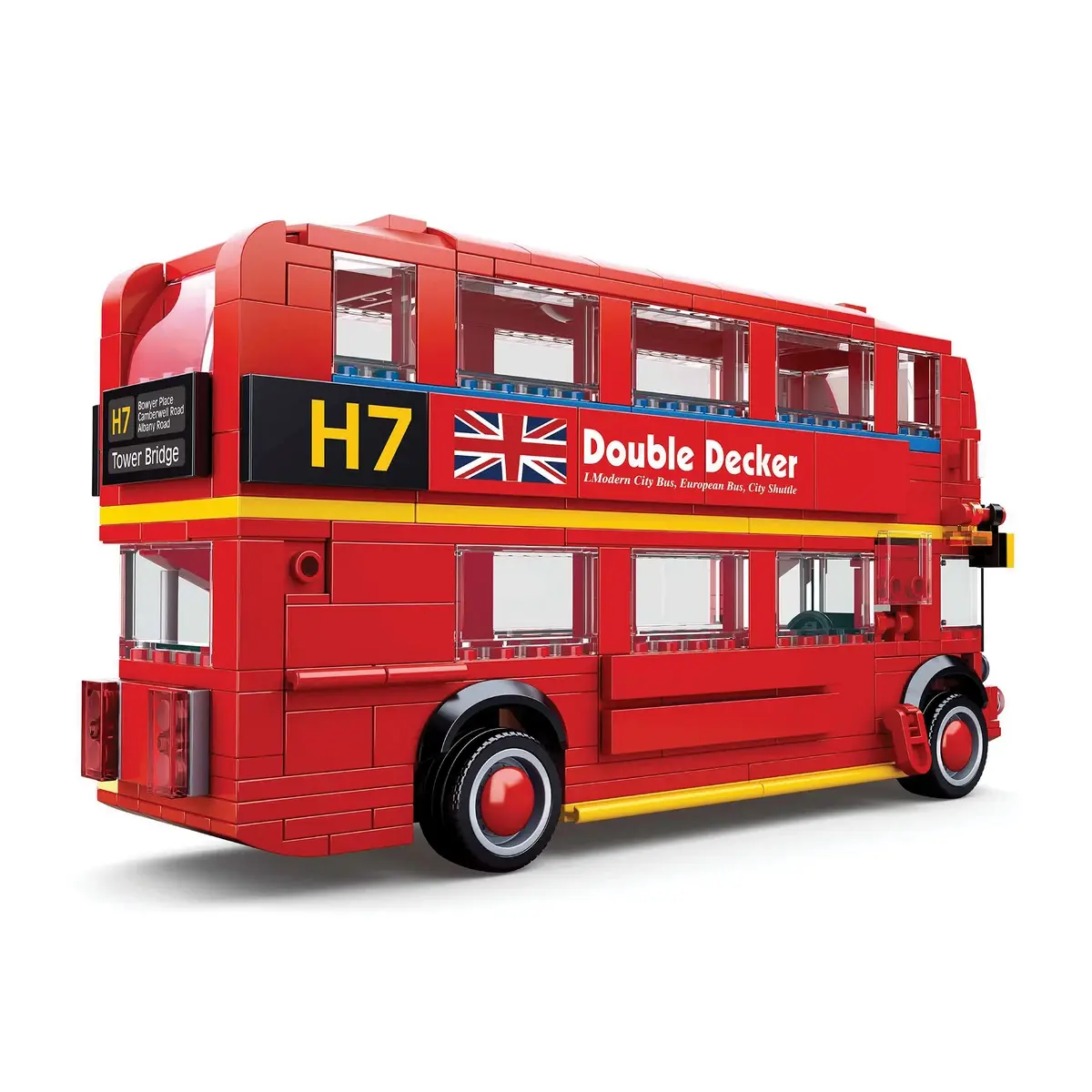 Sluban Building Block Toy London Bus Multicolour, 6Y+