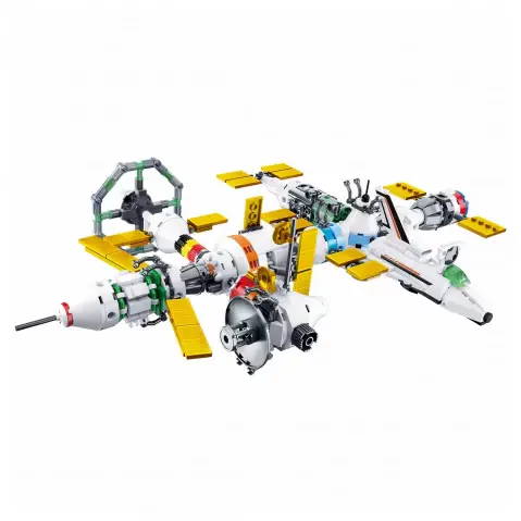 Sluban Building Block Toy International Space Station 8 in 1 Multicolour, 6Y+