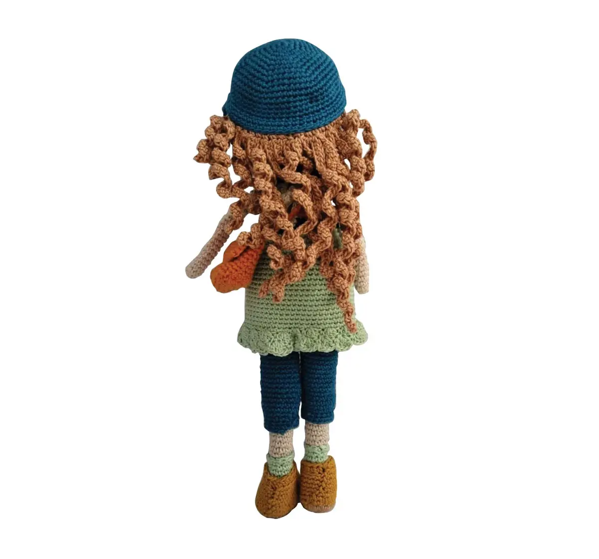 Happy Threads Toys Nora Doll Green & Blue 3 To 24 Months