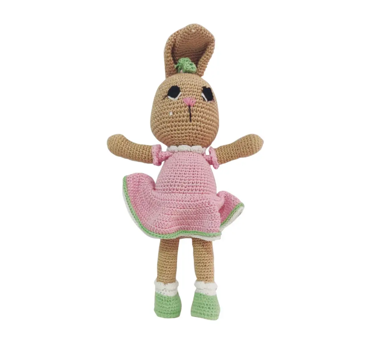 Happy Threads Toys Loving Bunny Pink 3 To 6 Years