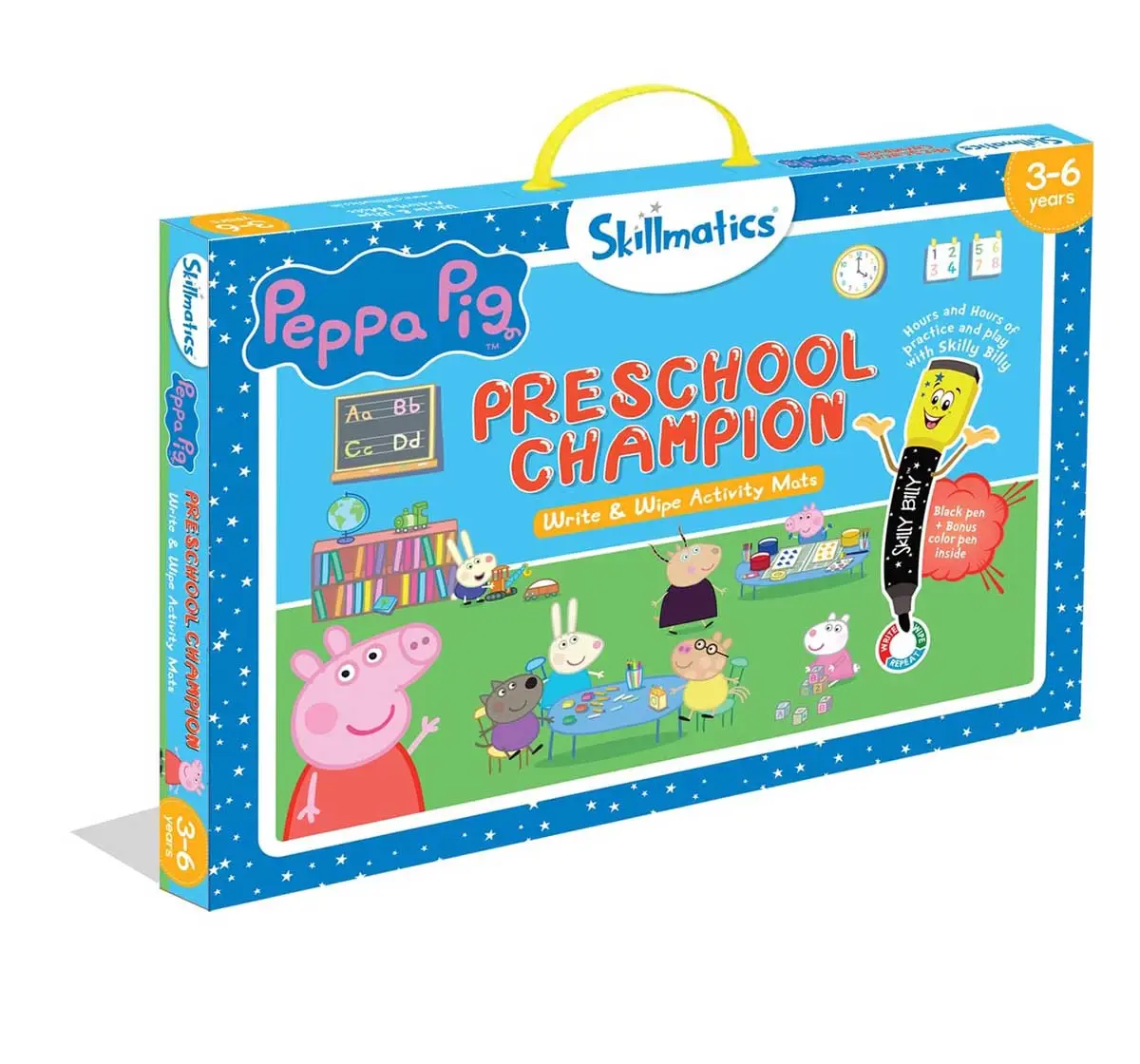 Skillmatics Peppa Preschool Champion Activity Game for Kids 3Y+, Multicolour