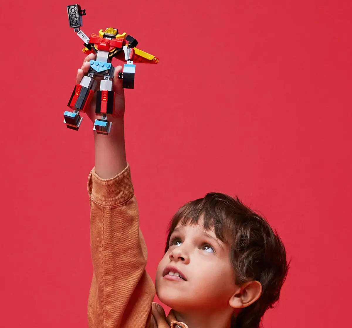 Creator 3in1 Super Robot Building Kit by Lego Featuring a Robot Toy, a Jet Airplane and a Dragon Model for Kids Aged 7 Years + (159 Pieces)