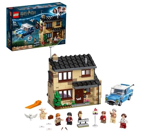 Lego Harry Potter 4 Privet Drive Fun Childrens Building Toy for Kids, Collectible Playsets & Role-Playing Games (797 Pieces)