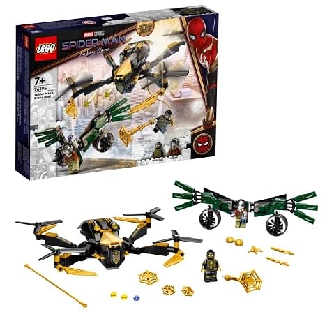 Lego Marvel Spider-Mans Drone Duel Building Kit (198 Pieces)