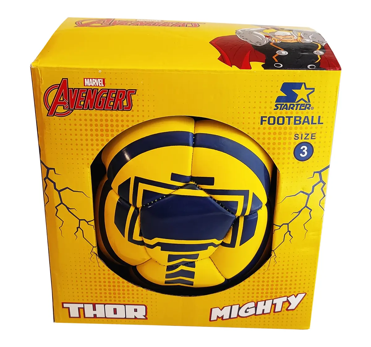 Starter Thor Football Size 3 Multicolour, 3Y+