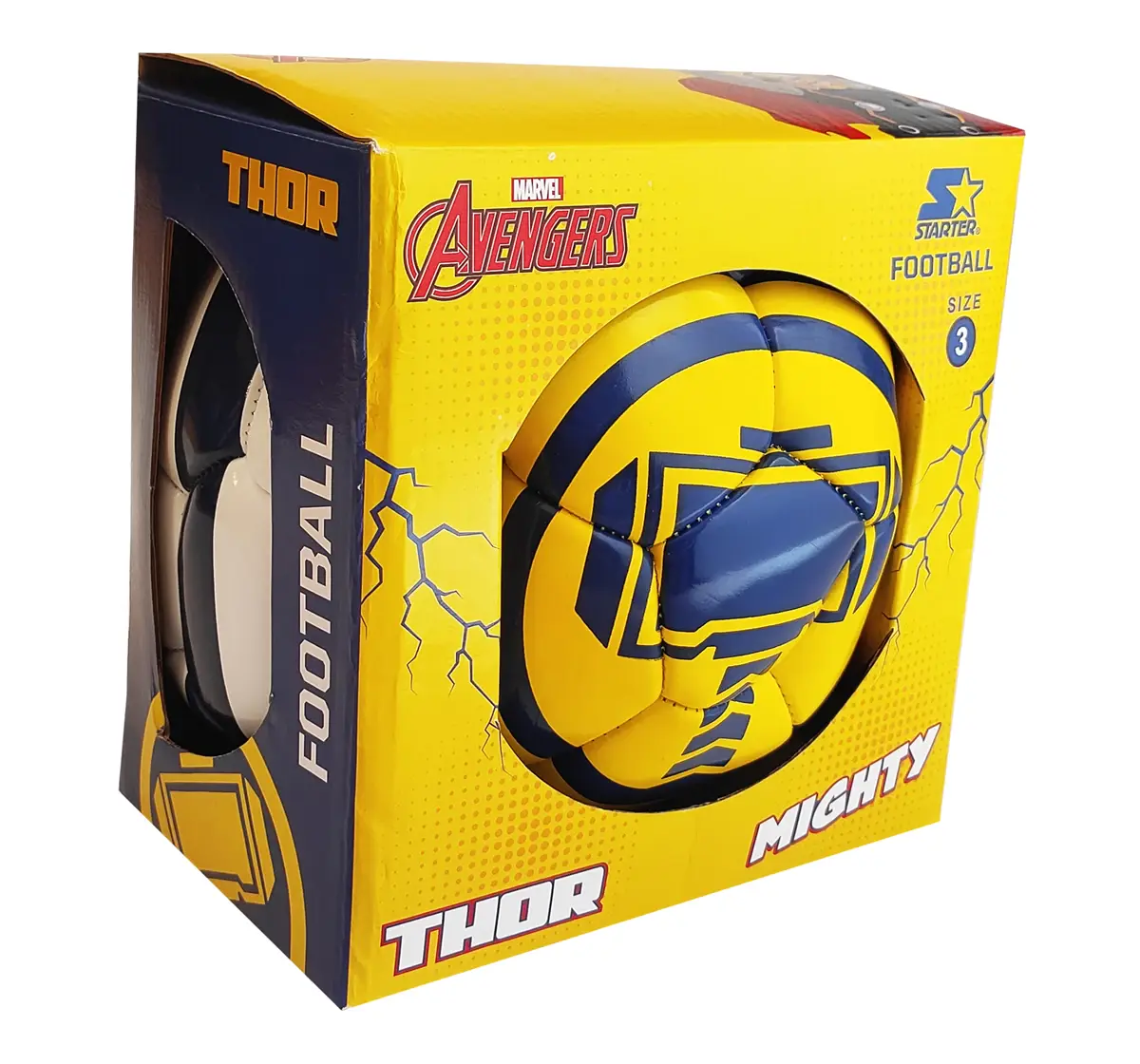 Starter Thor Football Size 3 Multicolour, 3Y+