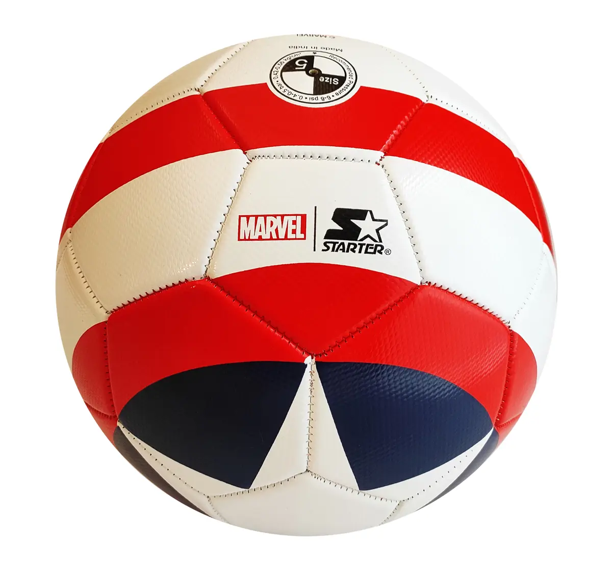 Starter Captain America Football Size 5 Multicolour, 6Y+