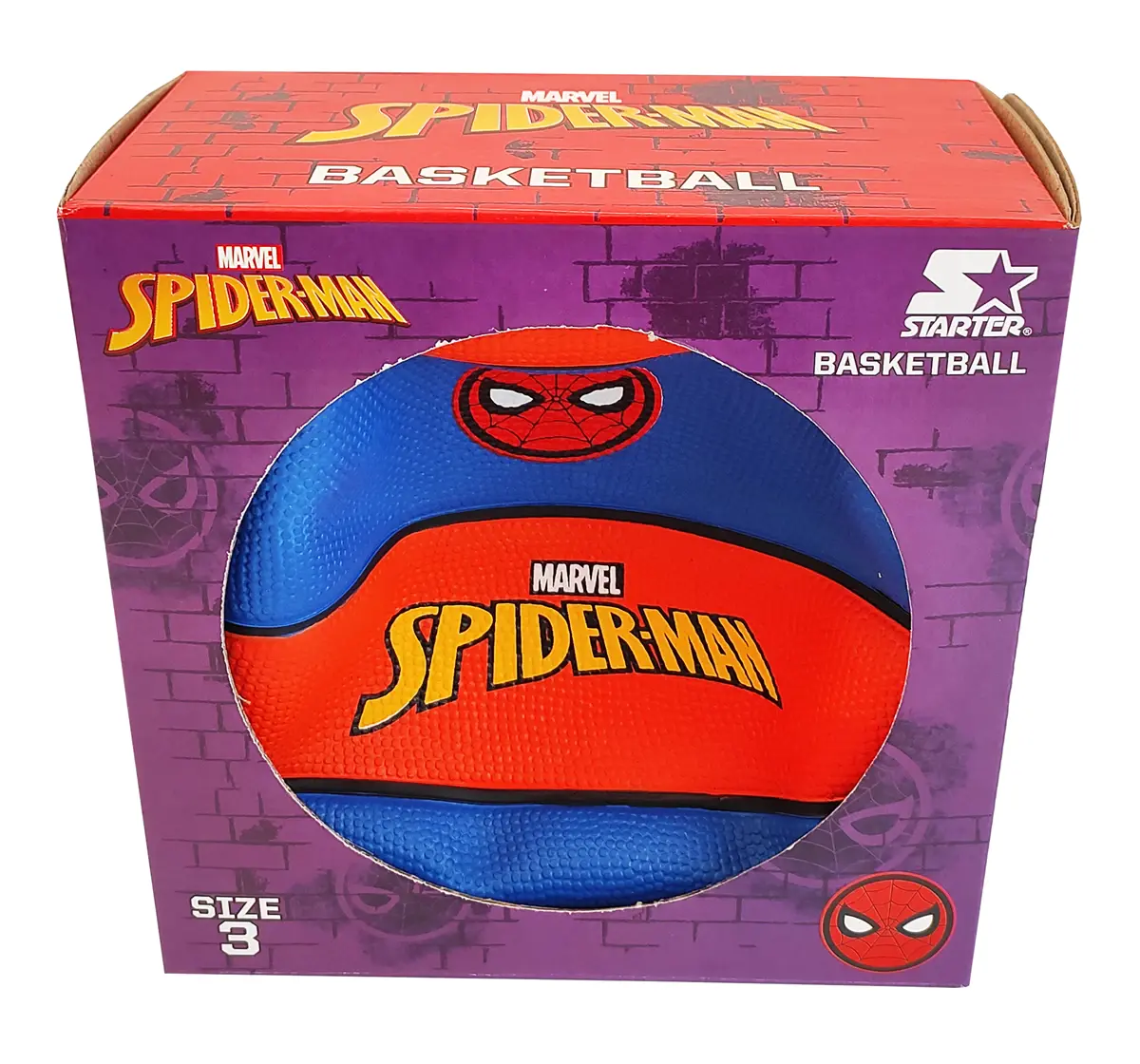 Starter Spider Man Basketball Size 3 Multicolour, 5Y+