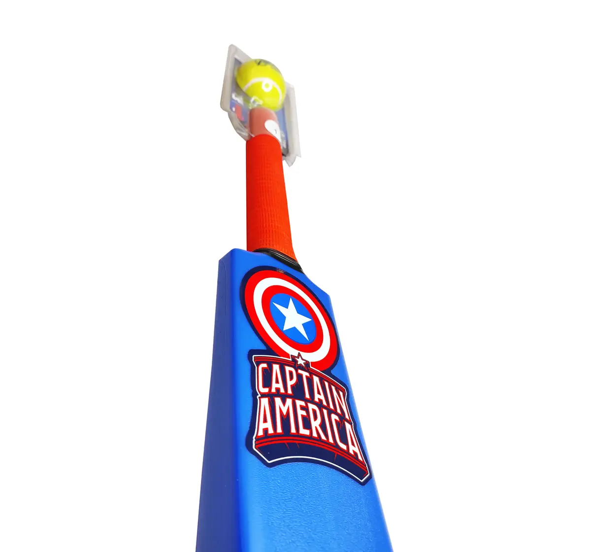 Starter Captain America Cricket Bat And Ball Set Size 5 Multicolour, 3Y+