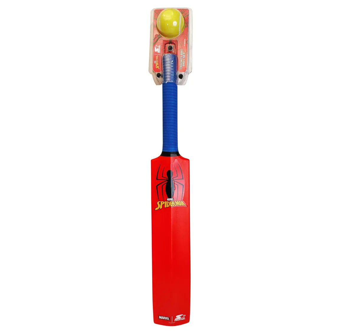 Starter Spider Man Bat And Ball Cricket Set Size S Multicolour, 3Y+