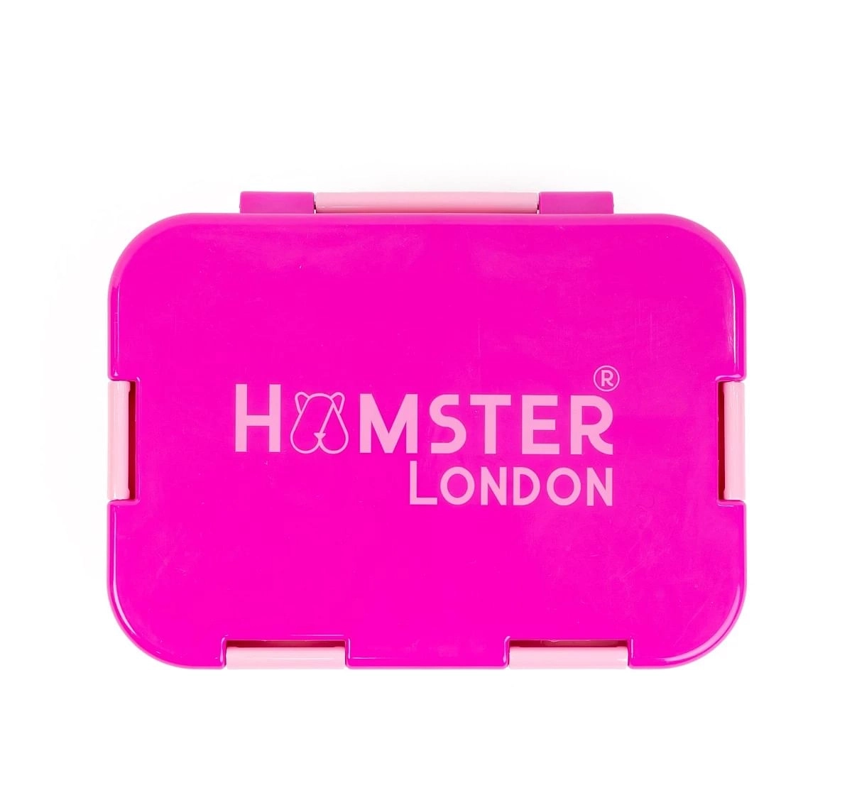 Hamster London Bento Box, Lunch Box For Kids, Pink, 3Y+