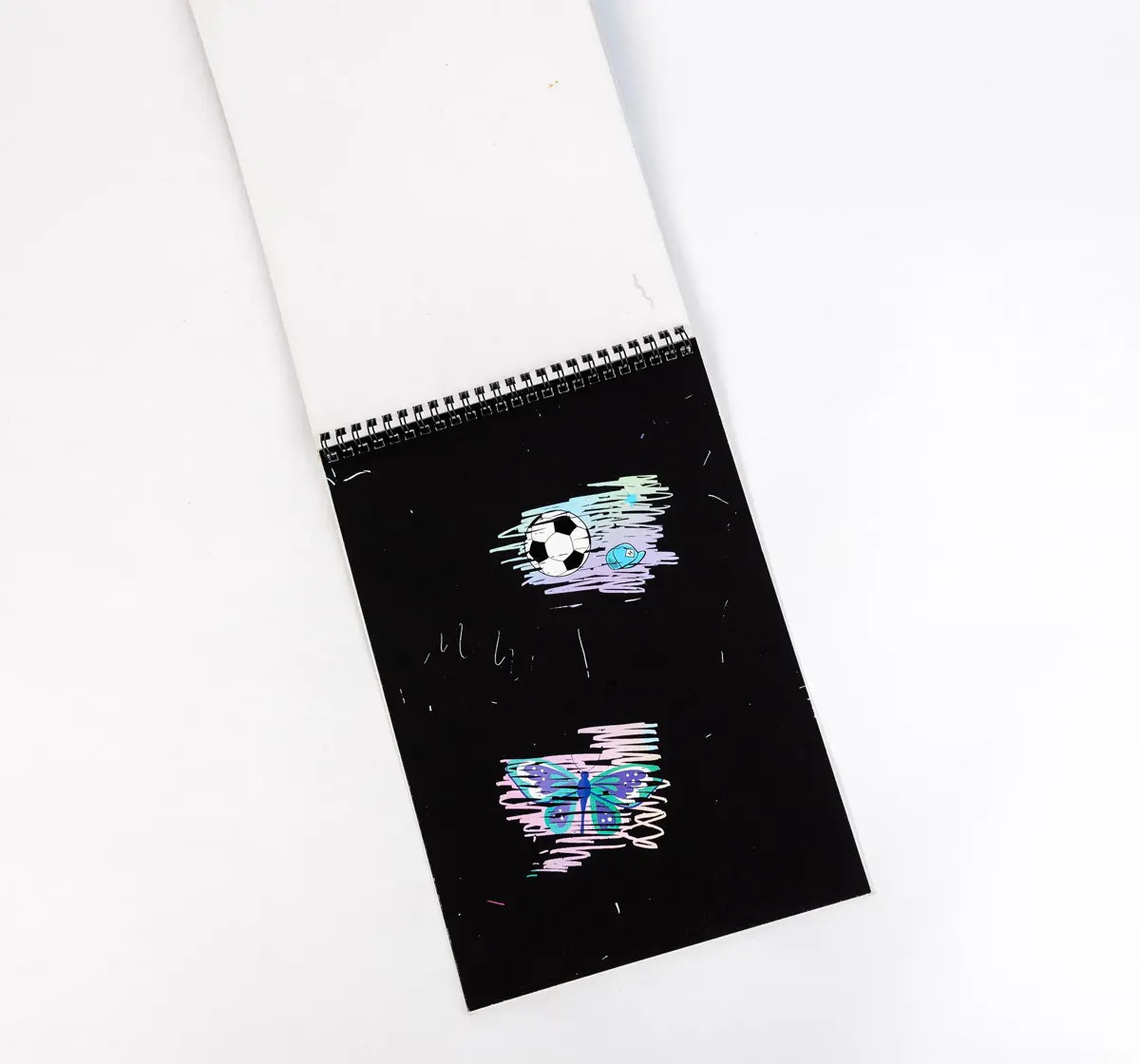 Hamster London Scratch Notebook Mermaid Blue 3Y+