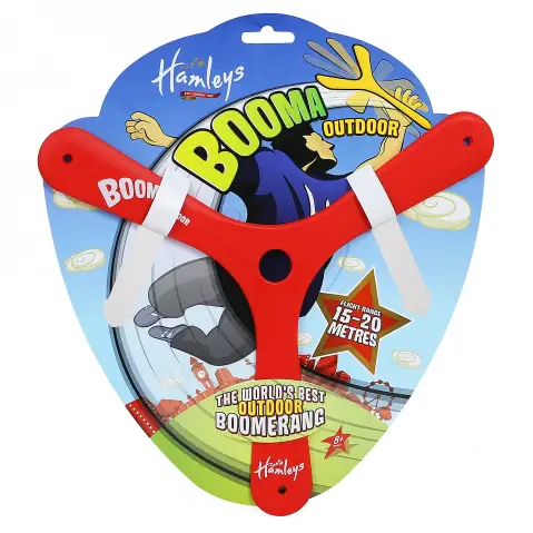 Hamleys Sonic Booma Sports Boomerang, Red, 8Y+