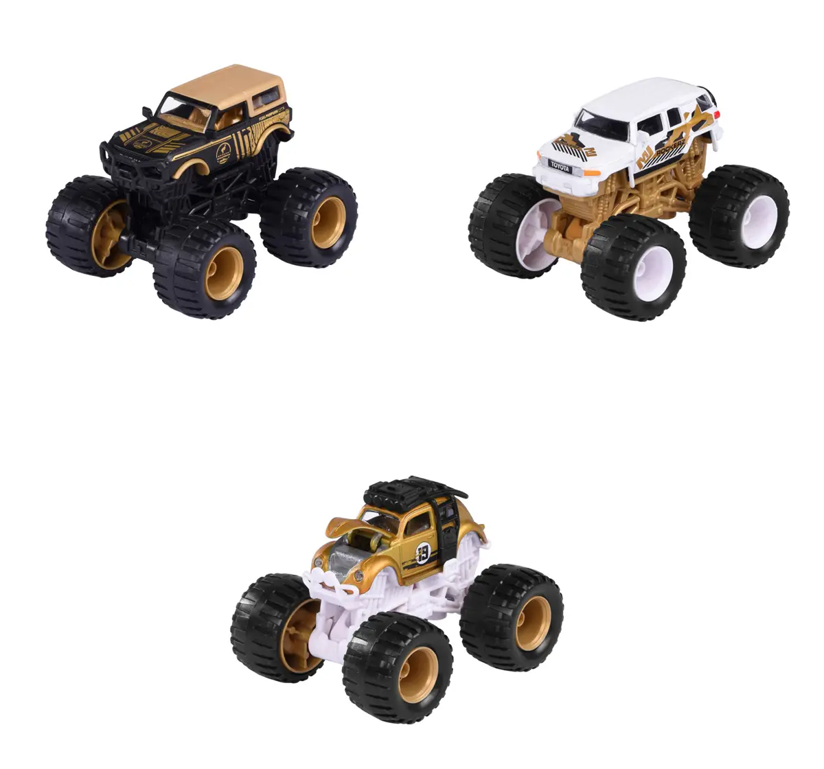 Majorette Limited Edition 9, Gold Rockerz 3 Assorted Multicolour, 3Y+