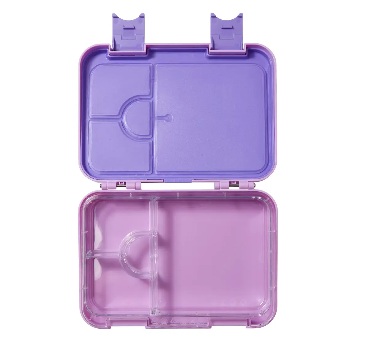 Smiggle Round About Lunch Box Bento, Medium, Lilac, 3Y+