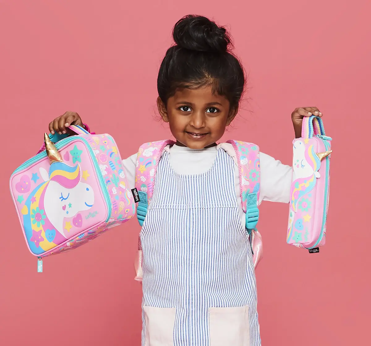 Smiggle Round About Teeny Tiny Backpack, Pink, 3Y+