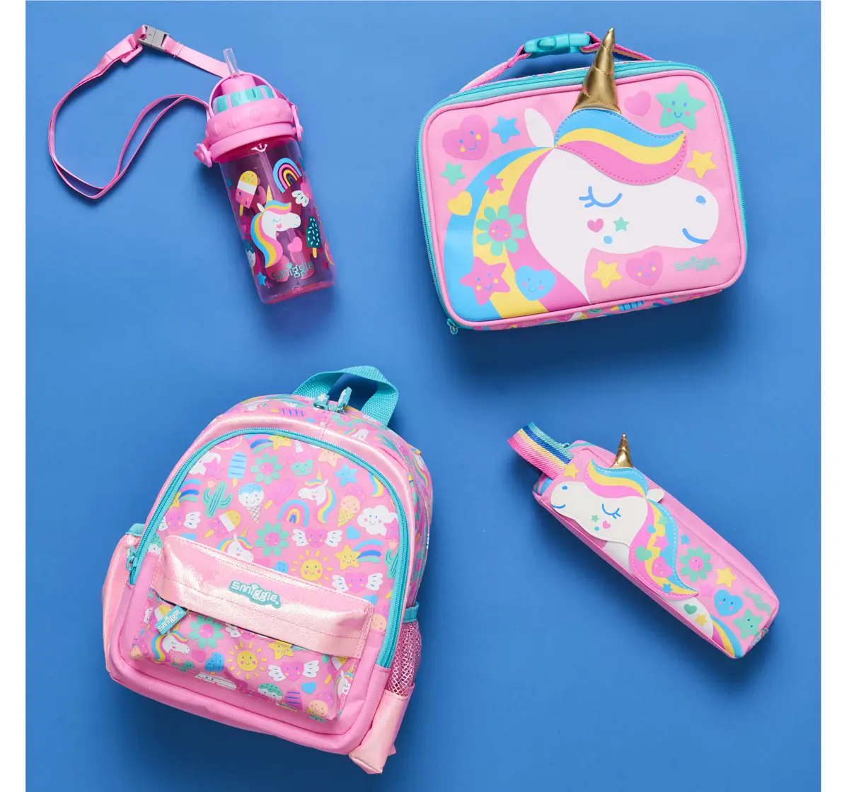 Smiggle Round About Teeny Tiny Backpack, Pink, 3Y+