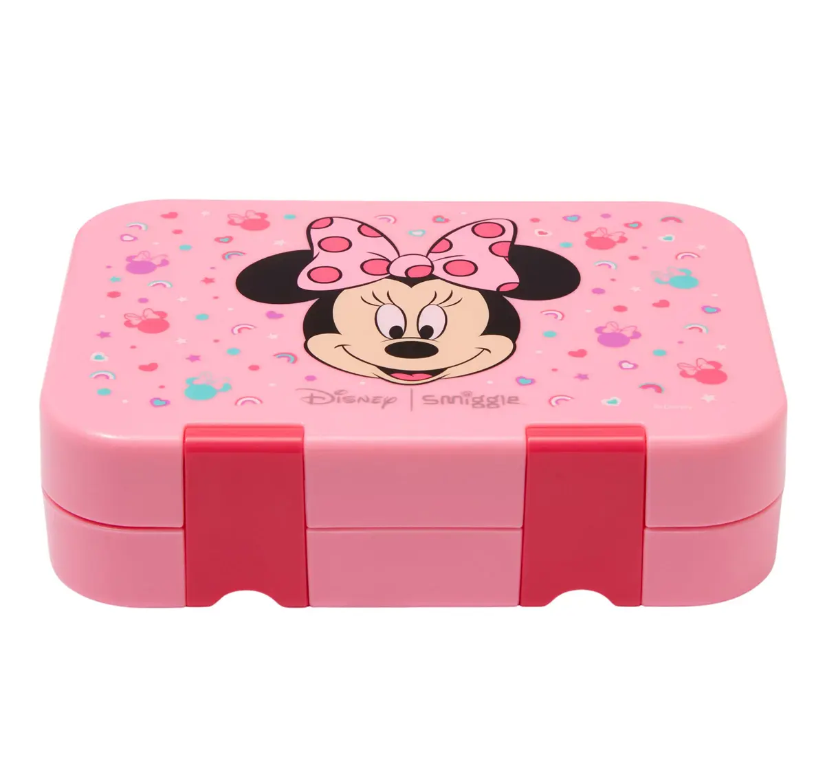 Smiggle Minnie Lunch Box Bento, Small, Pink, 3Y+