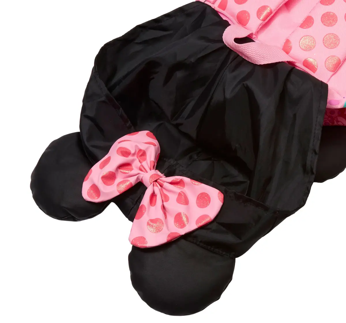 Smiggle Minnie Mouse Hoodie Confetti Junior Backpack, Pink, 3Y+