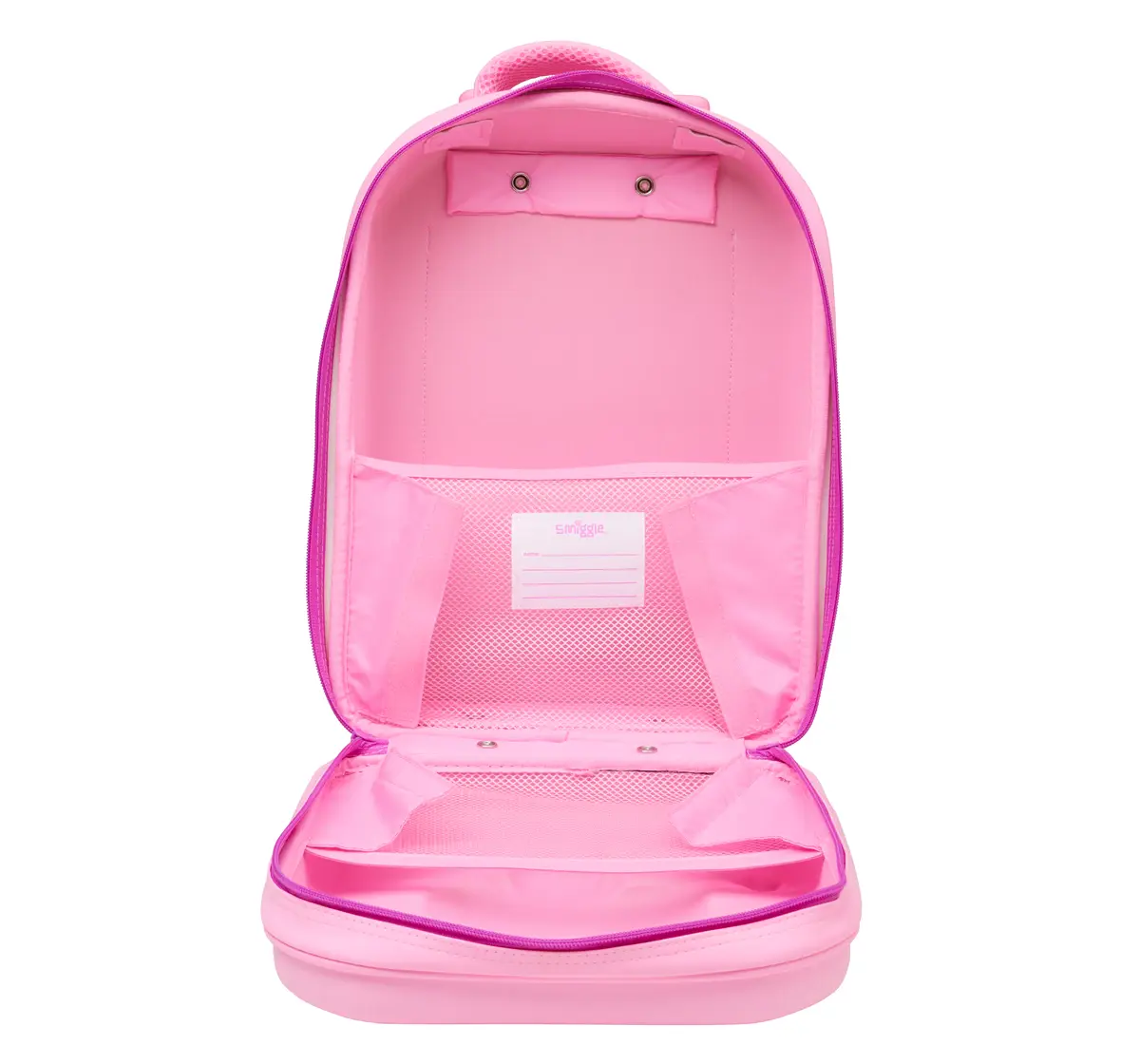 Smiggle Movin' Junior Trolley Bag With Hard Top, Pink, 3Y+