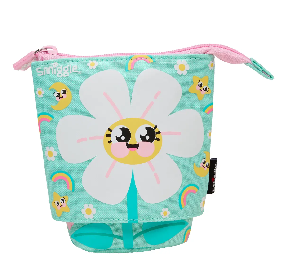 Smiggle Movin' Pencil Case Stand, Mint, 3Y+