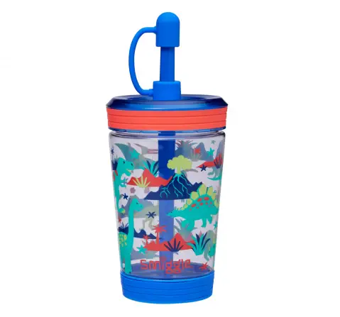 Smiggle Movin' No Spill Cup, Blue, 3Y+