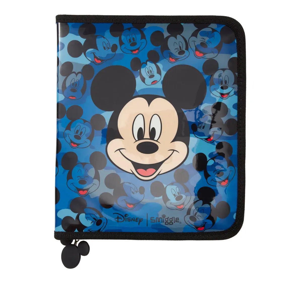 Smiggle Mickey Mouse Camouflage Zip It Kit, Blue, 3Y+