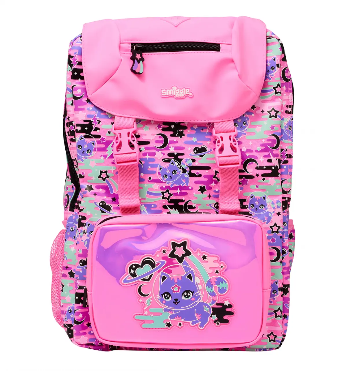 Smiggle Away Foldover Backpack Pink, 3Y+