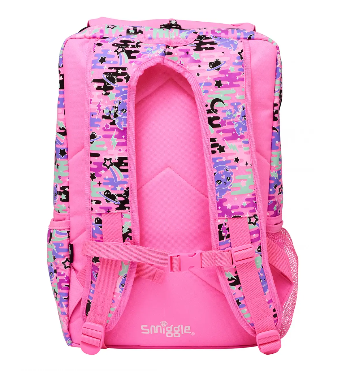 Smiggle Away Foldover Backpack Pink, 3Y+