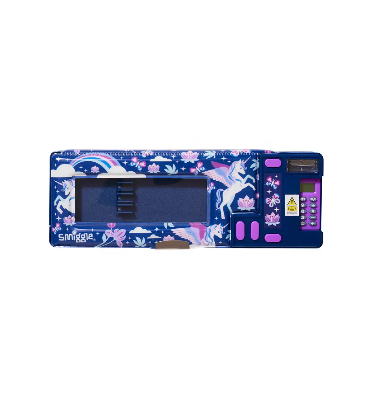 Smiggle Away Pop Out Pencil Case Navy, 3Y+