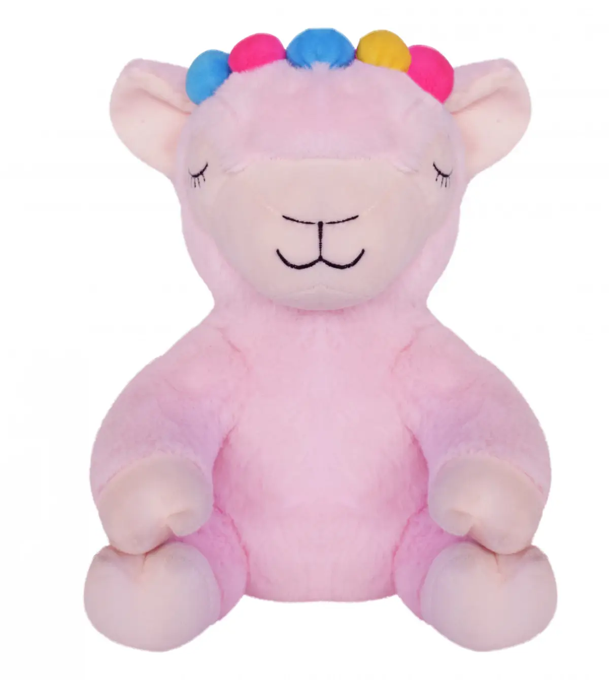 Mirada 25Cm Coin Bank Llama Soft Toy Pink, Soft Toys For Kids, 3Y+