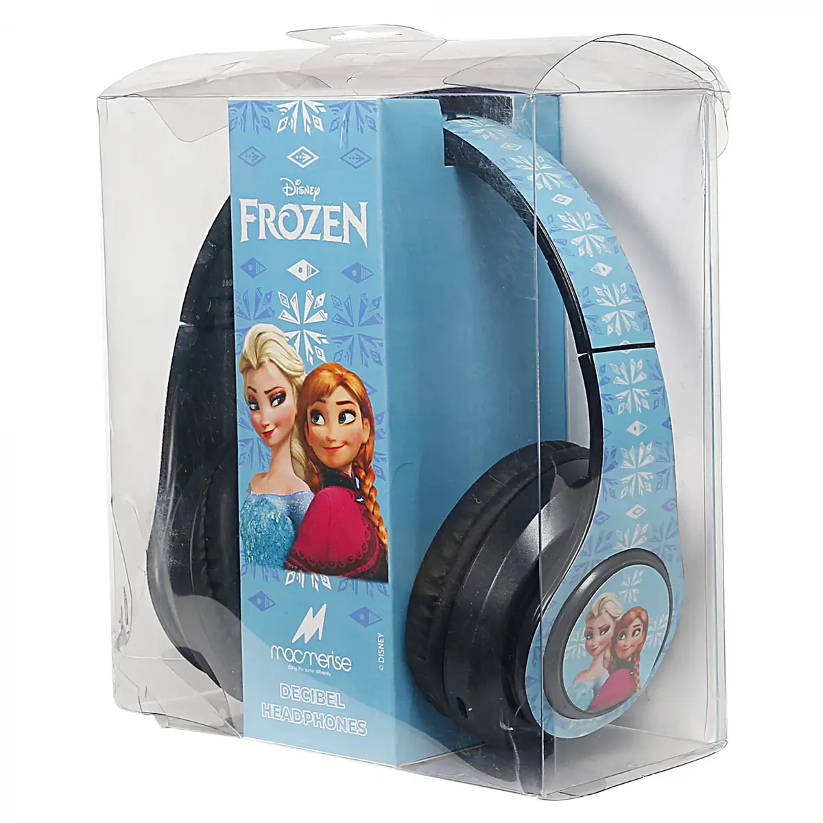 Macmerise Frozen Disney Decibel Headphones for Kids, Kids for 5Y+, Blue