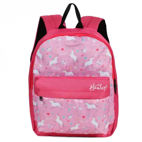 Hamleys Bagpack, 14inches, Pink, 5Y+