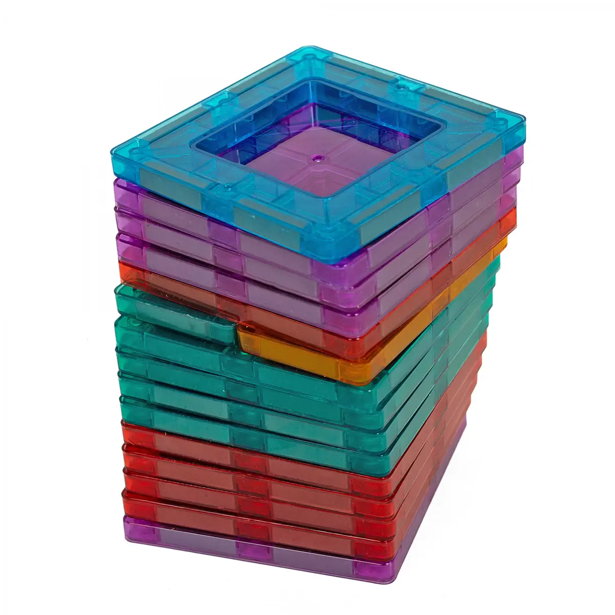 Toyden Magnetic Tiles, 20PCs, 3Y+, Multicolour