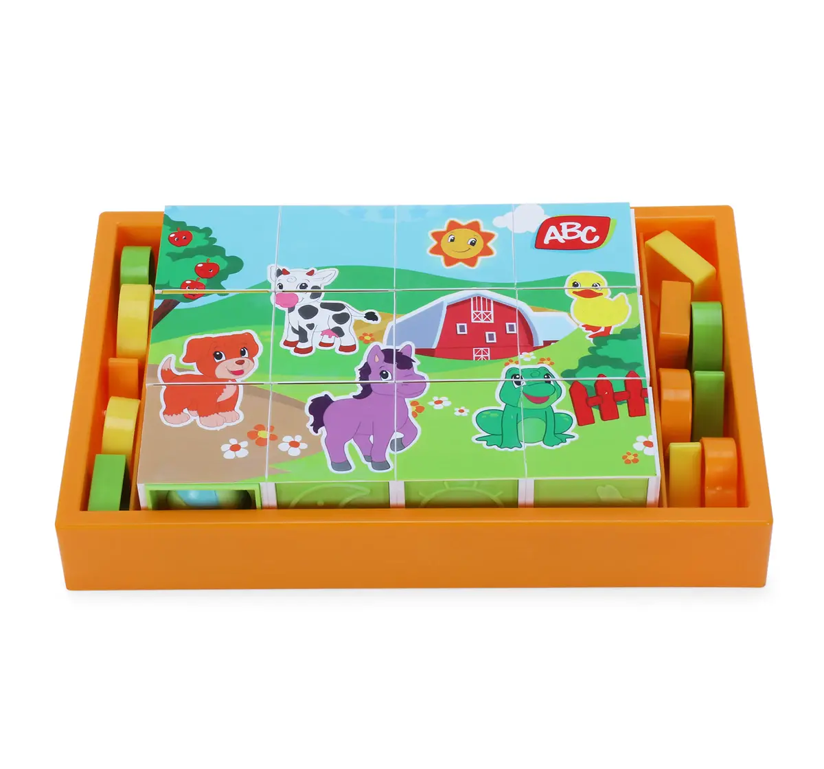 ABC Magicubes Puzzle Animals Multicolour, 18M+