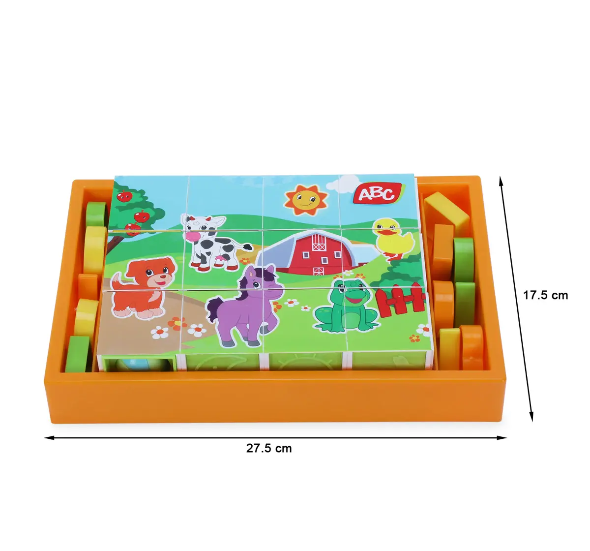 ABC Magicubes Puzzle Animals Multicolour, 18M+