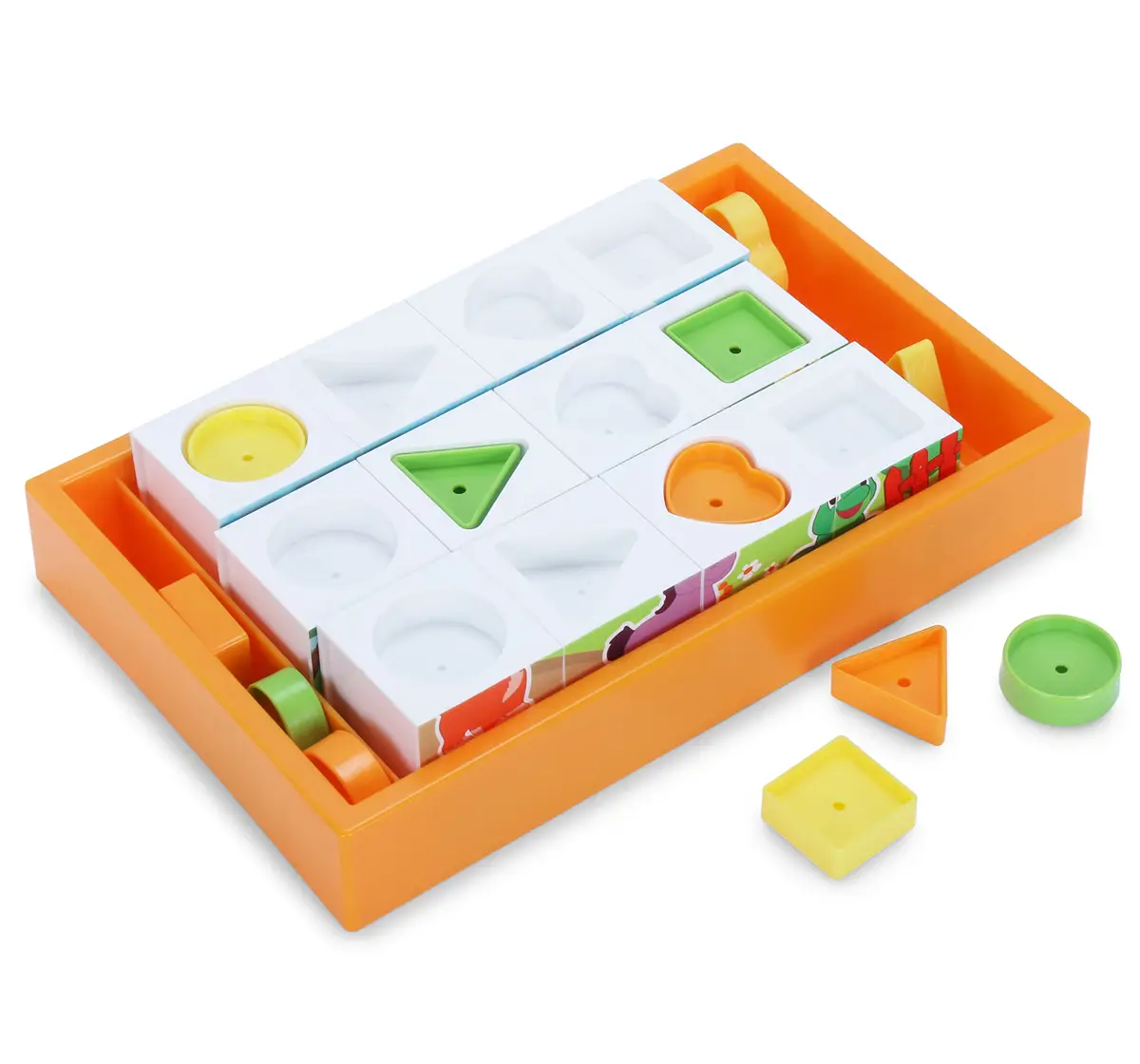 ABC Magicubes Puzzle Animals Multicolour, 18M+