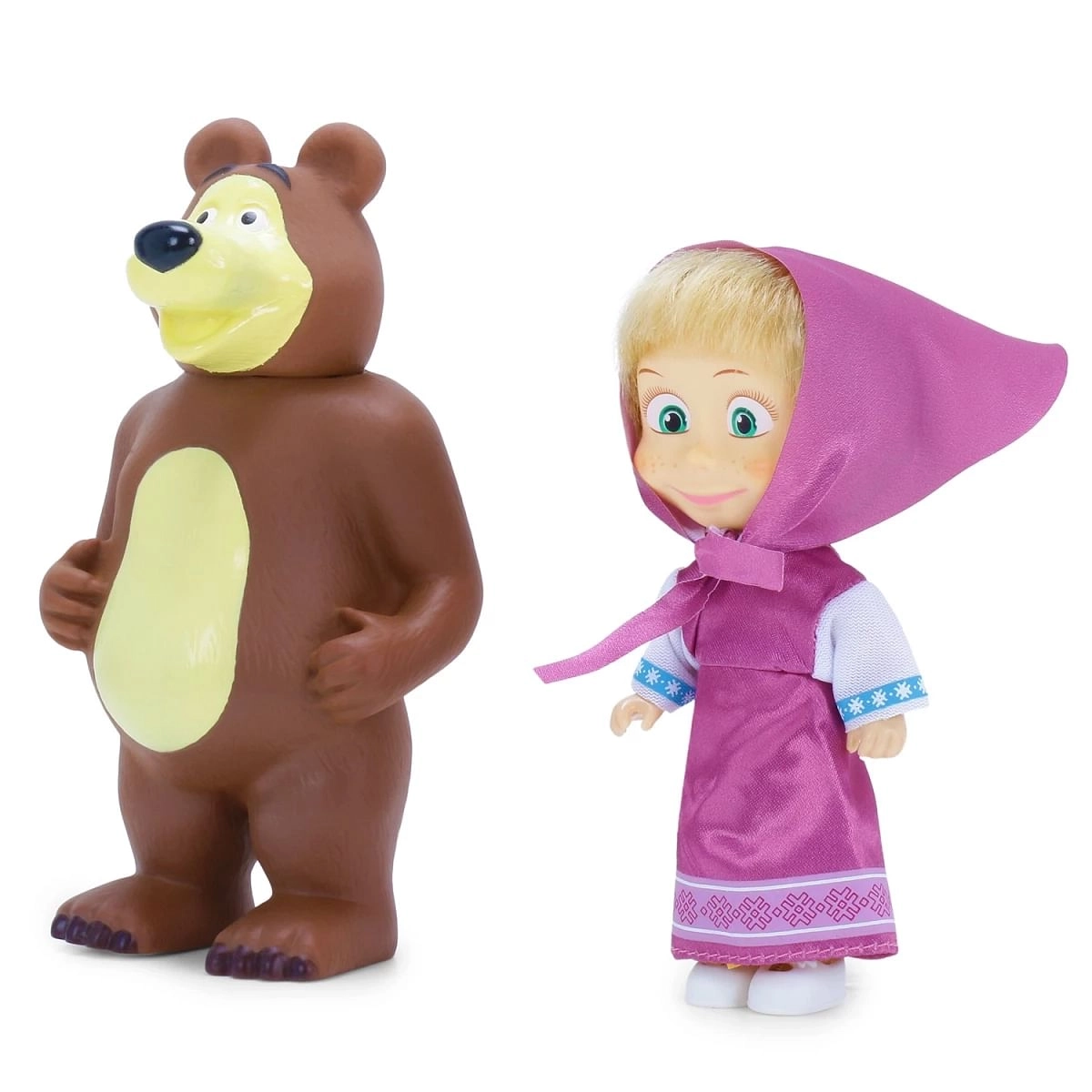 Simba Masha And The Bear Doll, 12Cm Bear, 16Cm Multicolour 3Y+