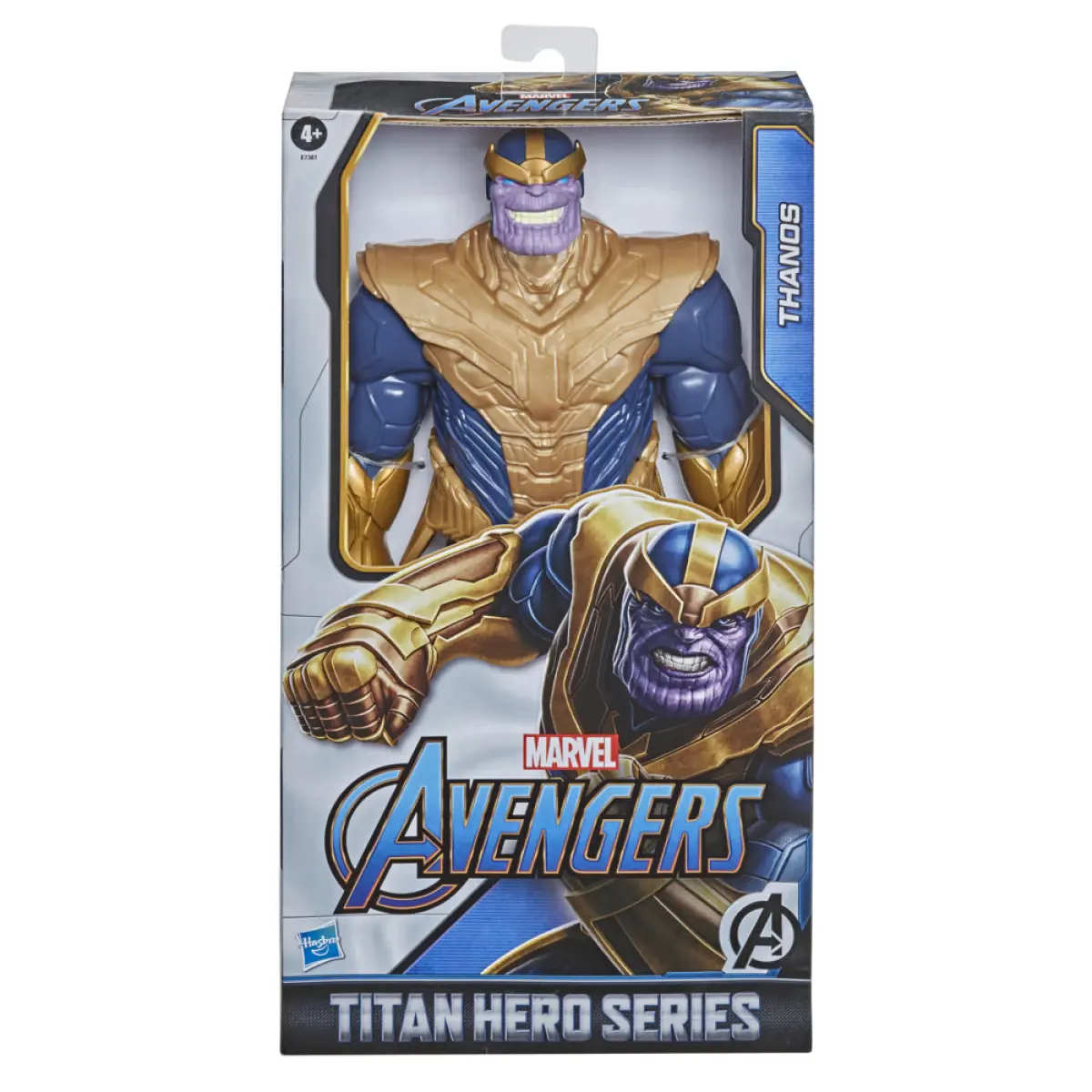 Marvel Avengers Titan Hero Series Blast Gear Deluxe Thanos Action Figure, 12-Inch Toy, Inspired By Marvel Comics, For Kids Ages 4 And Up