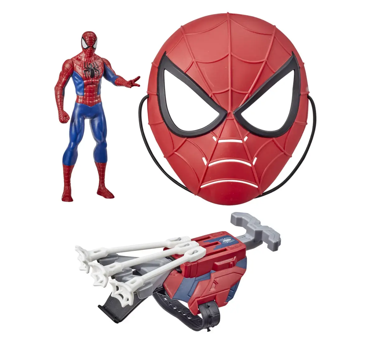 Marvel Spider-Man Web Shots Scatterblast Armor Set Toy, Includes 3 Projectiles, 5Y+